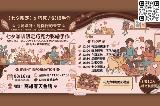 七夕限定_巧克力手作彩繪